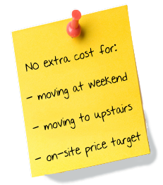 No extra costs!